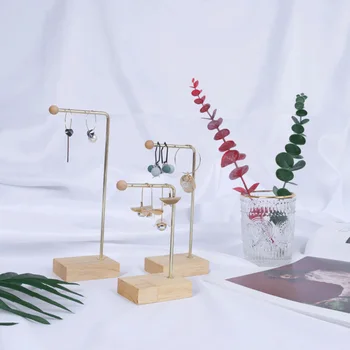 

3PCS/Set Hanging Jewelry Organizers Table Top Necklace Holders Jewelry Display Stands Earring Holders Containers