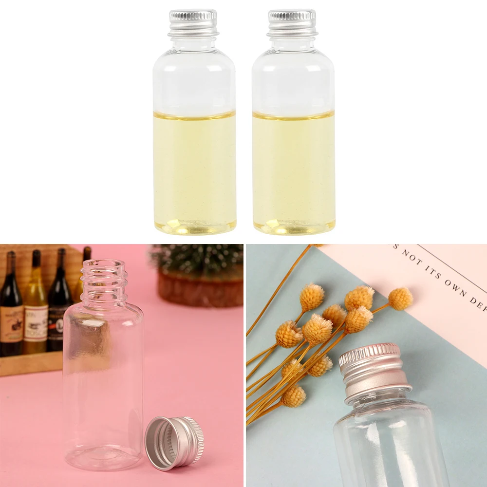 Mini Travel Plastic Empty Bottle Portable Handwashing Fluid Transparent Spray Atomizer Refillable Bottles Storage Jar