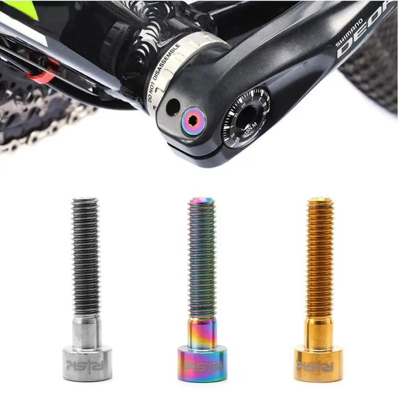 M6X30mm титановые болты для MTB велосипеда гнезда для гарнитуры колпак болт велосипед Винт золотой