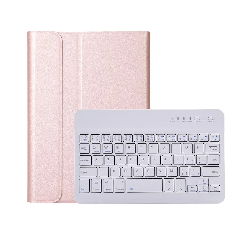 Беспроводной чехол с клавиатурой Bluetooth для Xiaomi Mi Pad 4 Plus 10,1, съемный чехол из искусственной кожи для Xiaomi Pad 4 Plus, чехол