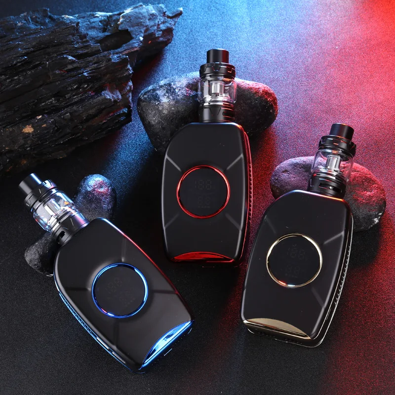 

NEW MF 150w box mod hookah 2200mah build-in battery with 0.25ohm big tank vapor kit E-cigarette vape pen kit Huge Vapor Kit