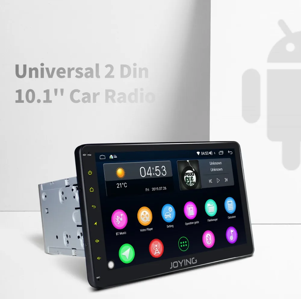 Discount Android 8.1 car radio head unit  universal 2din 10.1 2GB Octa Core HD Screen GPS dsp navigation audio Media Player Tape recorder 9