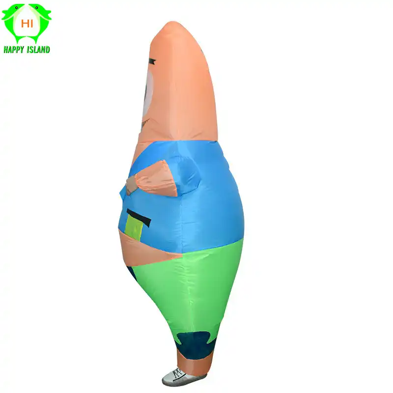 Inflatable Patrick Star Costume Funny Adult Halloween Carnival