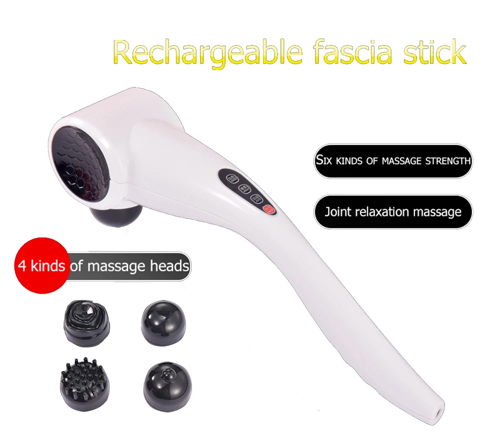 

Electric Neck Multifunctional Massager Hammer Vibration Infrared Stick Back Relax Cervical Vertebra Roller Massage Stick