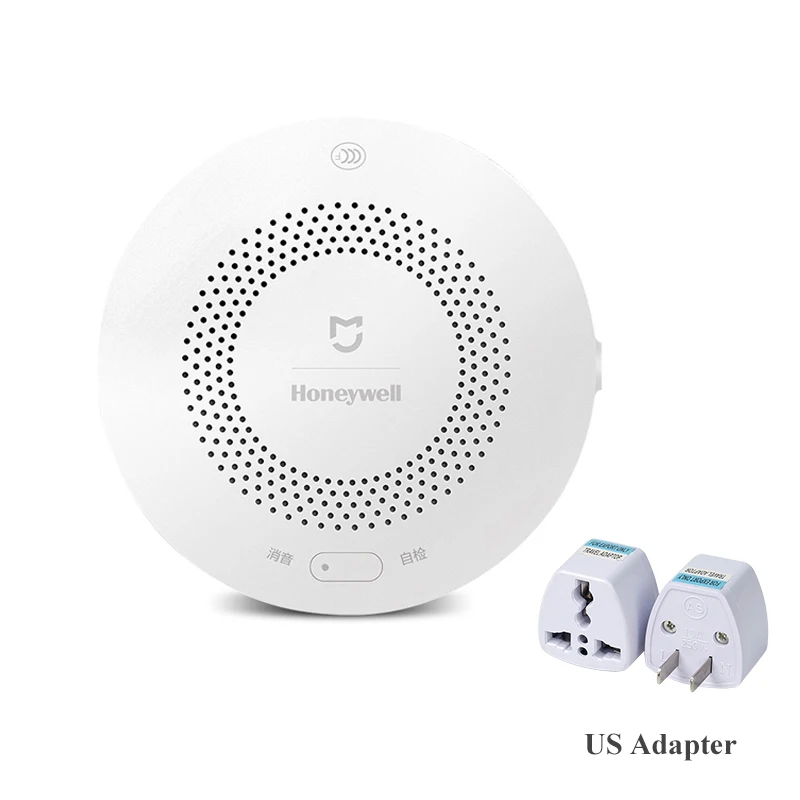 Aqara умный дом Honeywell детектор природного газа Aqara Zigbee пульт дистанционного управления CH4 монитор безопасности для Mi home - Цвет: Add US Plug