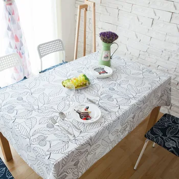 

Cotton Tablecloth Kitchen Table Desk Coffee Table Cover Rectangular Table Cloths Europe StyleTablecothes Watherproof Obrus