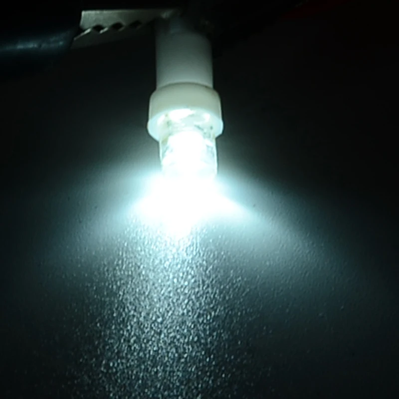 T5 LED Light Bulbs 10pcs DC 12V White T5 37 74 70 LED Car Dash Board Light Dashboard Lamp Bulb Super Bright