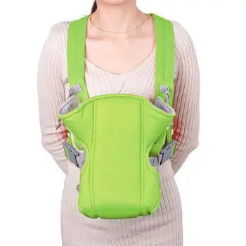 

Adjustable Breathable Fabric Baby Carriers Sling Infant Backpack Safety Carriers Reinforced One-touch Back Button Simple