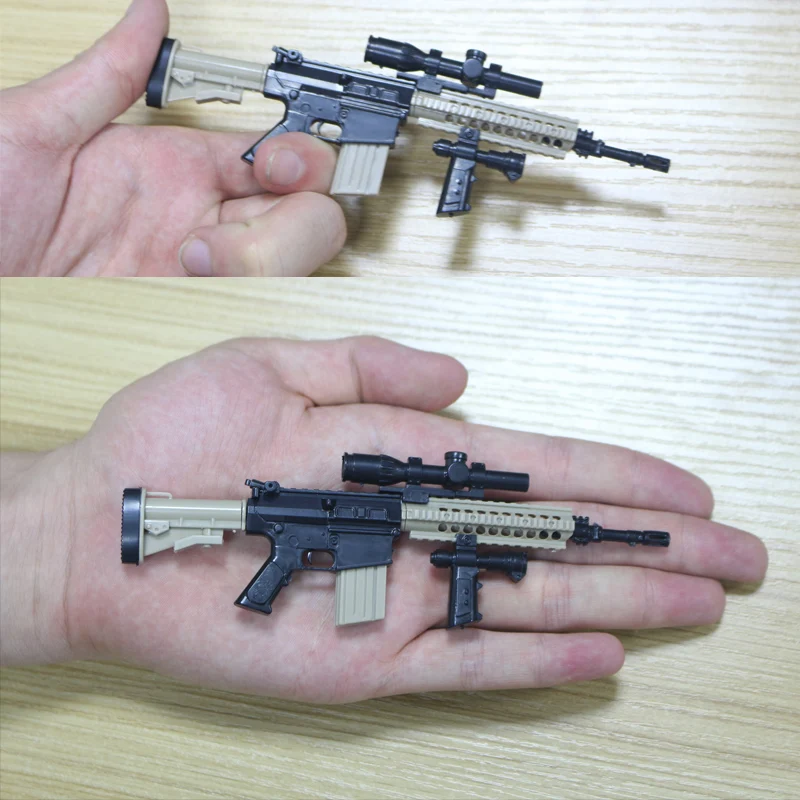 Модель оружия с покрытием сборки 1/6 модель AK47 AK74 AKM ARC M4 M16 пластиковая живопись в