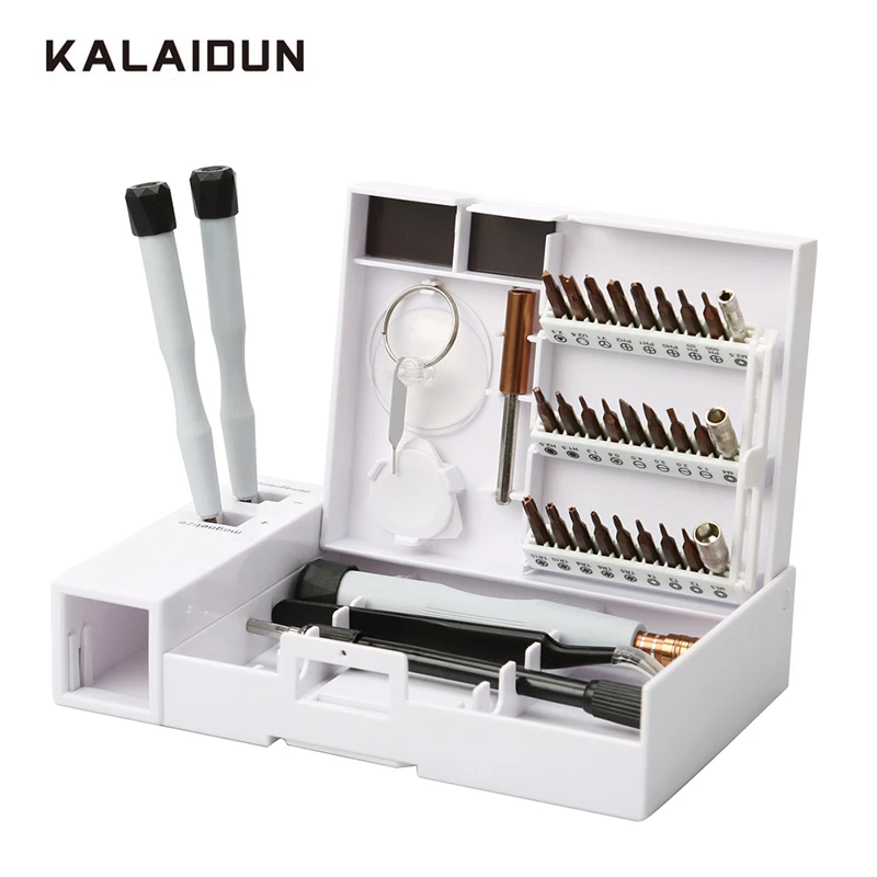 

KALAIDUN Screwdriver Set Precision Magnetic Bit Screw Driver Insulated Holder Kit Torx Multitools Phone Repair Tool Hand Tools