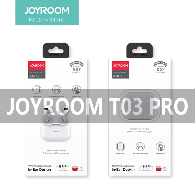Беспроводные наушники joyкомната T03Pro TWS Bluetooth 5 0 шумоподавление поддержка