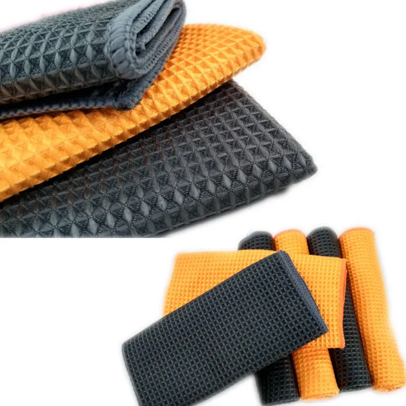 Car Wash Cleaning Towel 40x40cm Car Window Wash Traceless Cloth Microfiber Towel Household Cleaning Dirty Cleaner Cloths