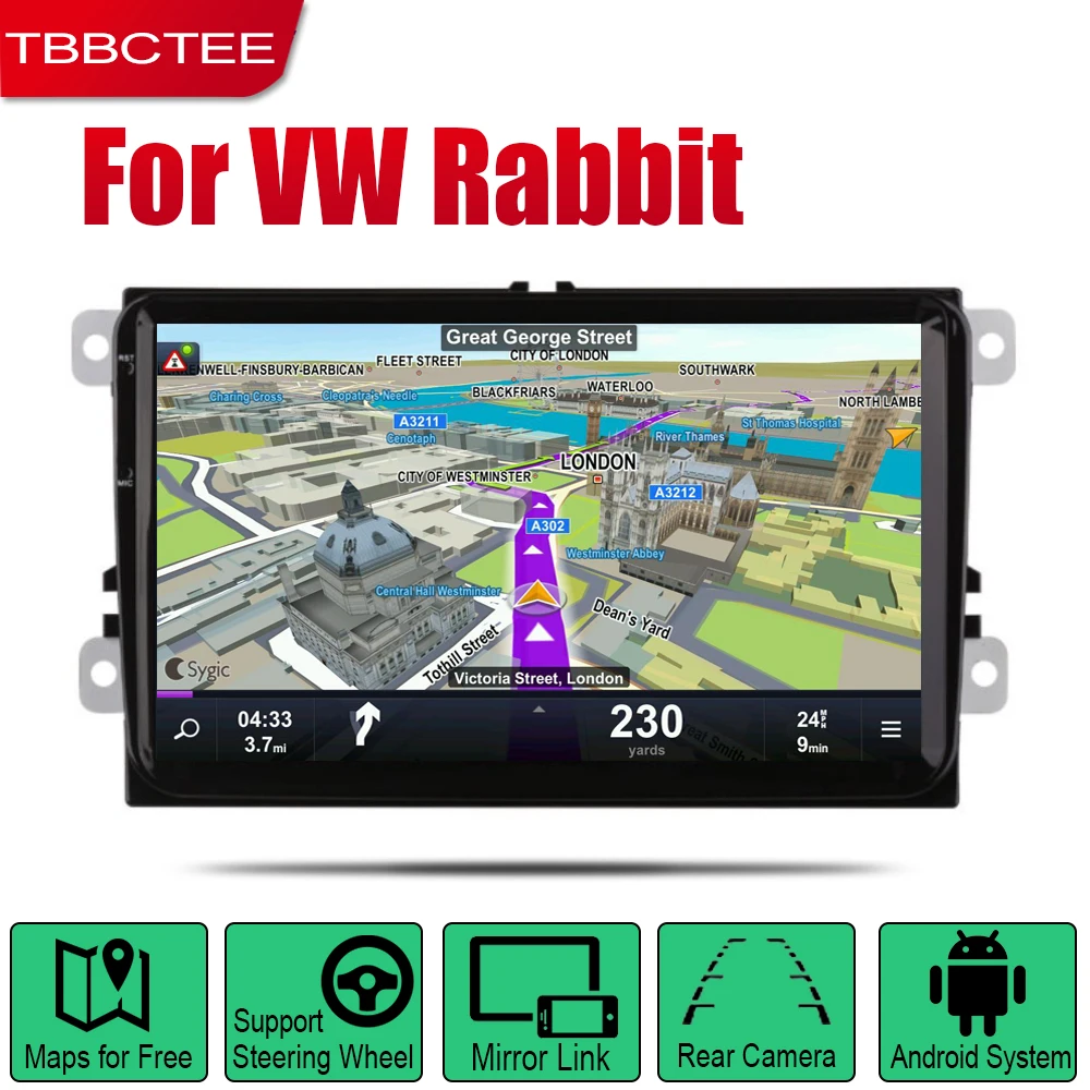 TBBCTEE Авто плеер gps навигация для Volkswagen VW Rabbit 2007~ 2009 автомобильное мультимедиа андроид экран системы радио стерео
