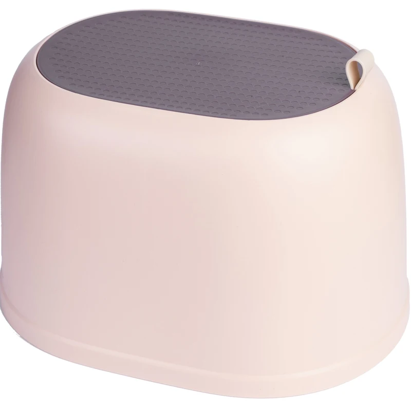 

Household Simple Plastic Stool, High Stool, Small Chair Creatively Thicker Adult Low Stool, Bench, Children's Footstool