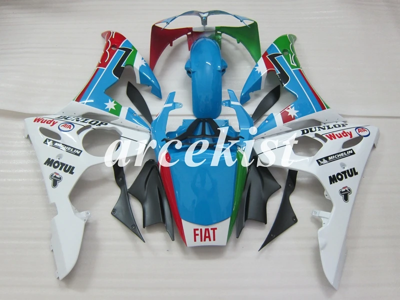 4 подарки ABS полный обтекатель комплект подходит для YAMAHA YZF-R6 2003 2004 или 2005 R6 03 04 05 Обтекатель Набор Кузов на заказ 500 лет