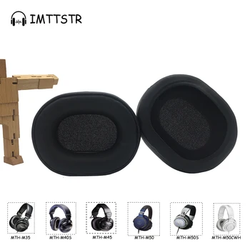 

1 pair of Black Earpads for ATH-M35 ATH-M50cwh ATH-M40FS ATH-M45 ATH-M50 ATH-M50S Pillow Replacement Ear Pads Cushion Headset