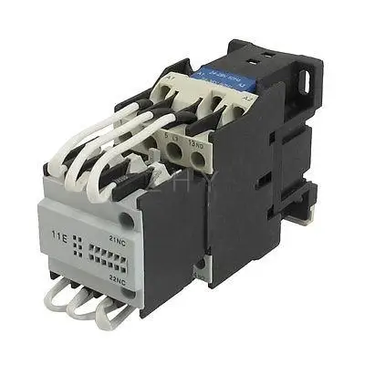 

Motor Control Ui 500V Ith 25A Contactor + 24V Auxiliary Contact Block