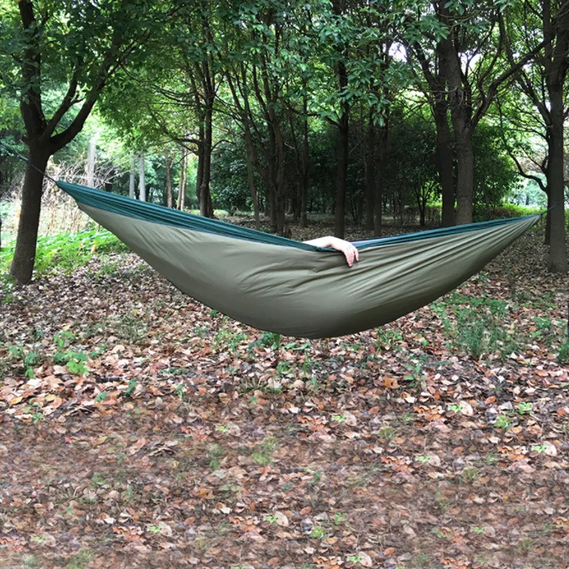 

Outdoor Single Person Casual Warmth Retention Material Hammock Autumn And Winter Cold Hammock Cozy Wind-Resistant Cold Insulated