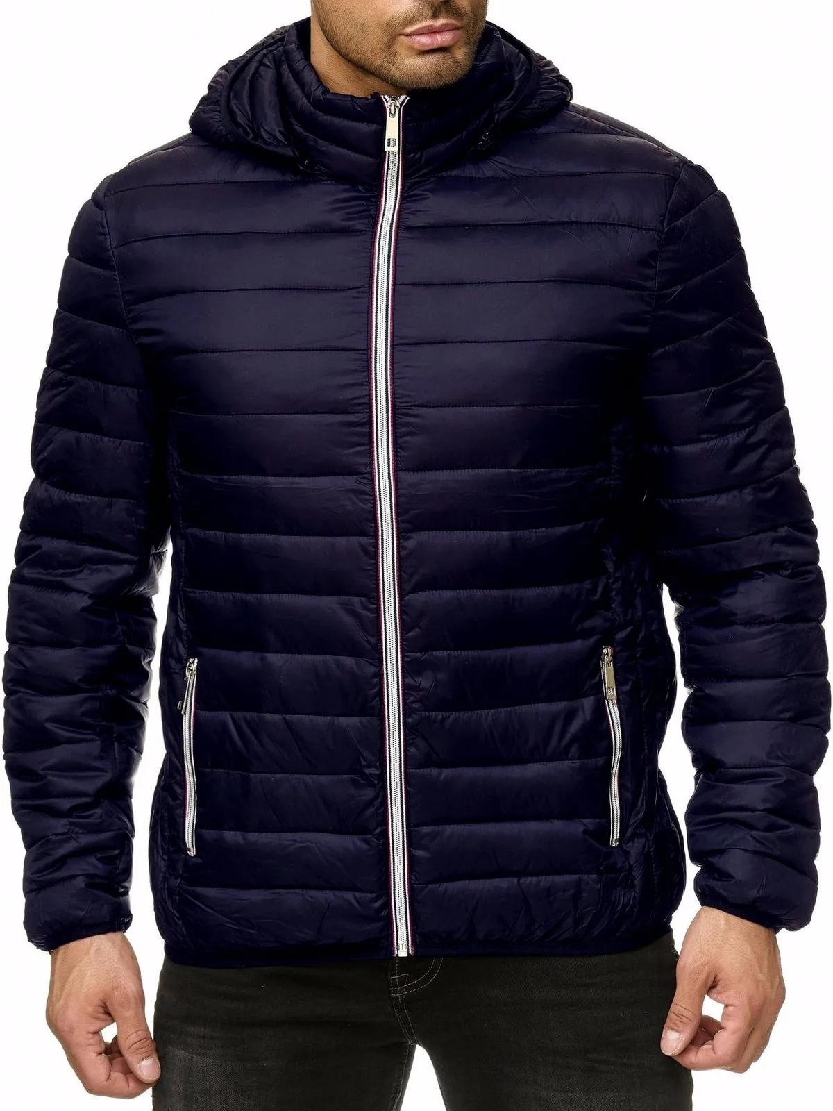 Men Winter Parkas Jackets Coats Casual Autumn Winter Warm Windbreakers Casual Long Sleeve Stand Collar Outwears New Coats
