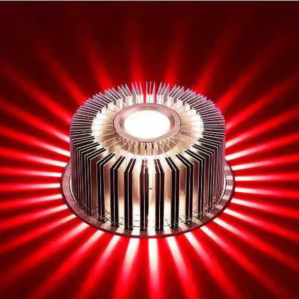 

Modern LED Ceiling Light 3W LED Spot RGB Downlight wall Sconce Art Gallery Decoration Front Balcony lamp Porch light corridors
