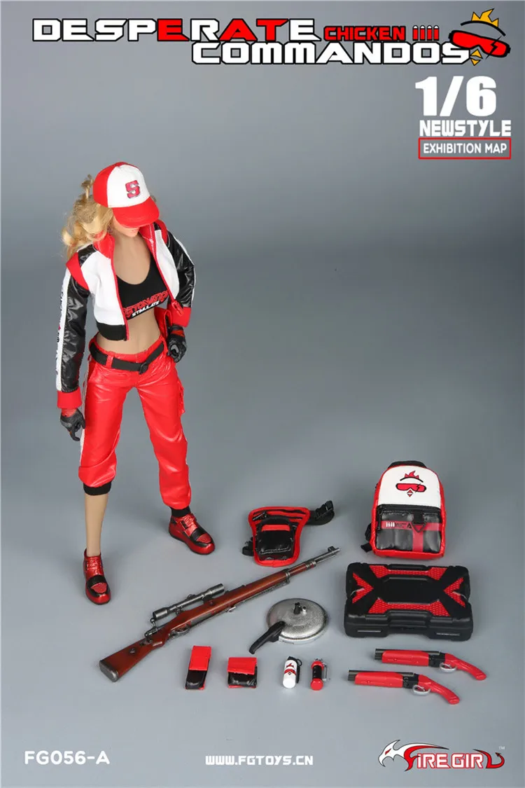 Fire Girl Toys 1/6 FG056, костюм десантника, костюм для 12 дюймов, коллекционная фигурка, косплей, куклы
