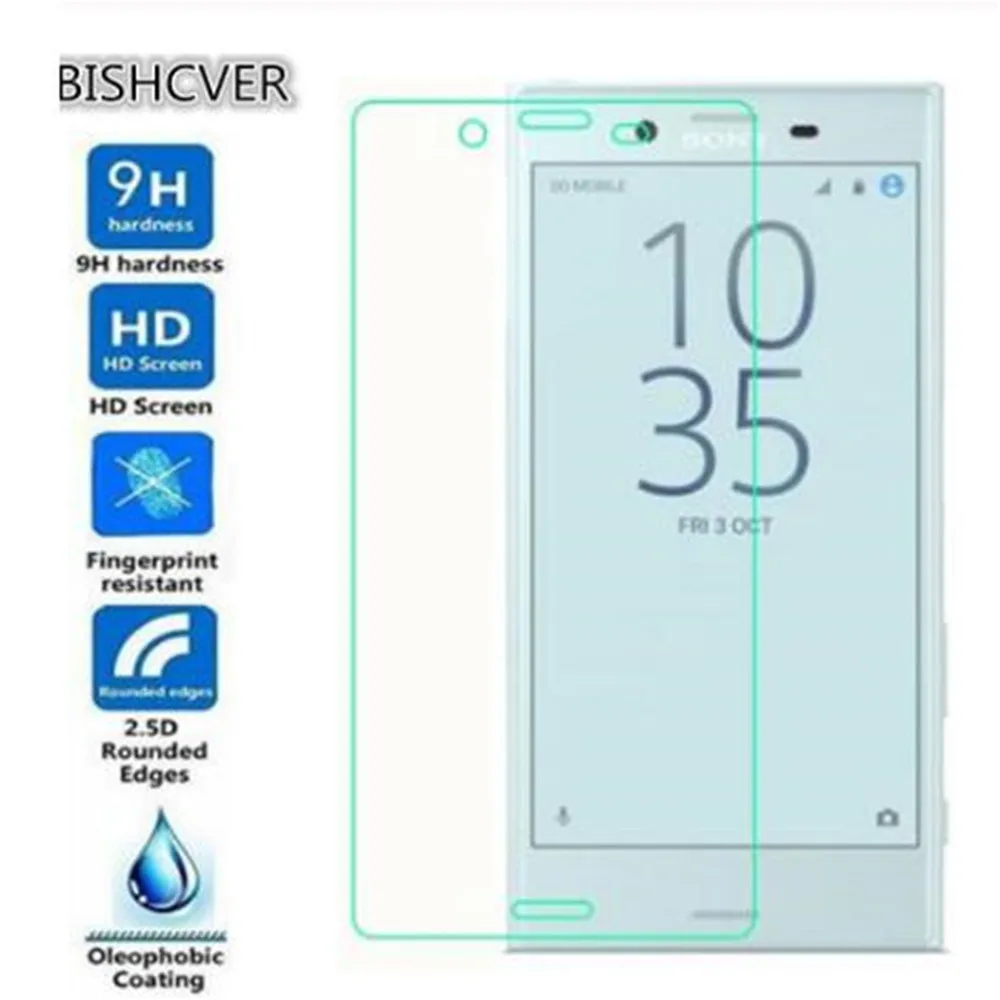 Закаленное стекло для Sony Xperia X Compact защита экрана 2.5D Защитное телефона Mini F5321 4 6