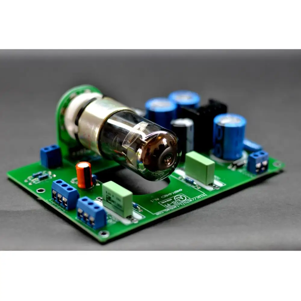 6N8P(6H8C 6SN7) лучшая звуковая Однотрубная горизонтальная версия трубчатого клапана предусилительная плата трубного предусилителя DIY