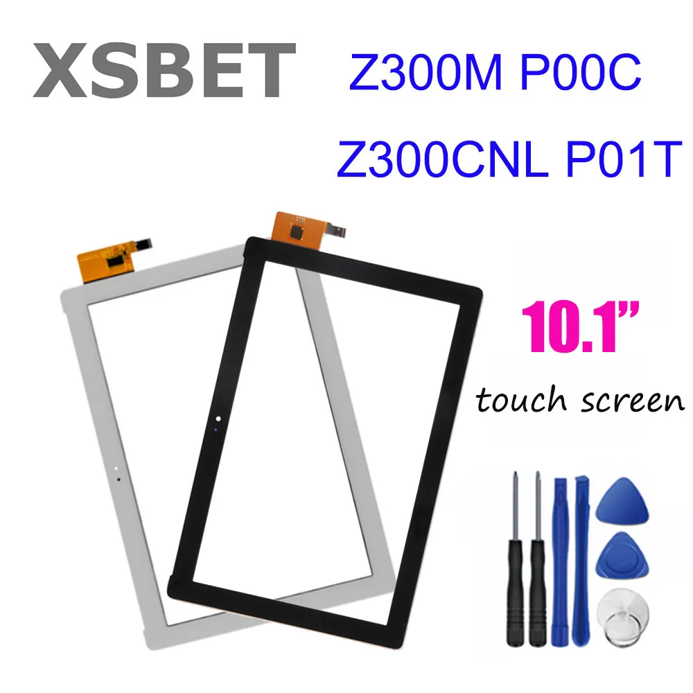 ZenPad 10 ZenPad Z300 Z300M P00C Z300CNL P01T Digitalizador de pantalla táctil Panel Sensor Tablet amarillo cinta piezas de Cable