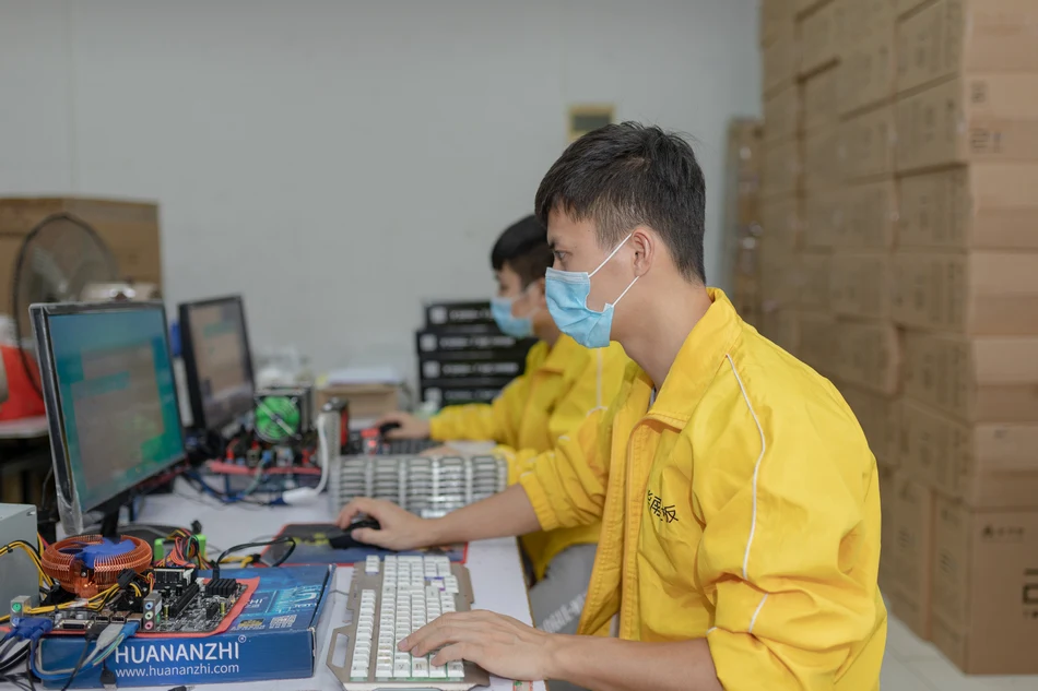 Tubo de Calor de Cobre Ventoinha de Resfriamento Dissipador de Calor Huananzhi Cooler Radiador Silencioso Ventilador Único A700 6 Led Cpu 7 Computador e Escritório