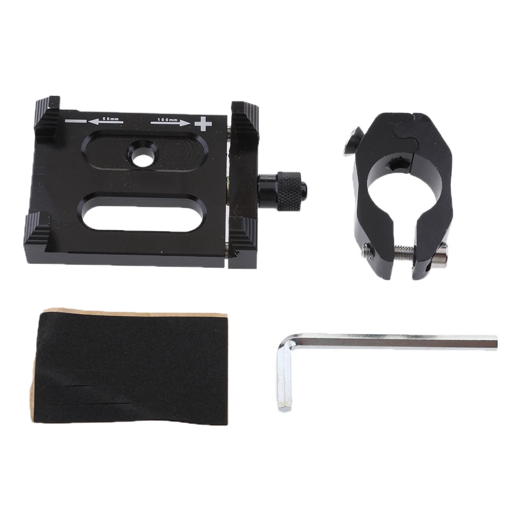 Universal CNC Adjustable CELL PHONE HOLDER Motorcycle Bike Handlebar Mount  For 3.5