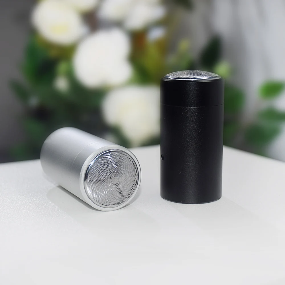Мини электрическая бритва для лица Бритва для мужчин USB Перезаряжаемый мини триммер для бороды инструмент для бритья для ежедневного использования и путешествий