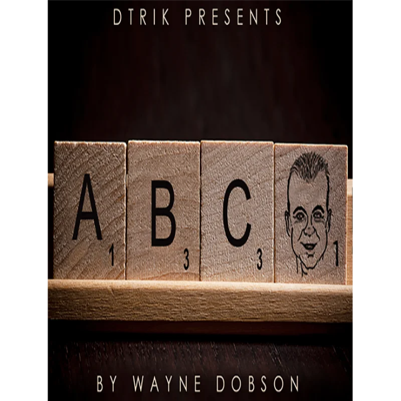 

ABC (Gimmicks and Online Instructions) by Wayne Dobson Coin Goocheltrucs Professionele Close-Up Magic Fun Prediction Magia Props