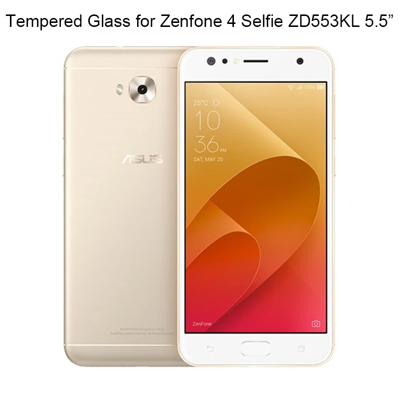 Закаленное стекло для Asus Zenfone Max Pro M1 ZB601KL 4 Max Plus 4Selfie 5 Lite 5Z стекло на ZB570TL ZC600KL ZE620KL ZC554KL ZC520KL - Цвет: For Zenfone ZD553KL