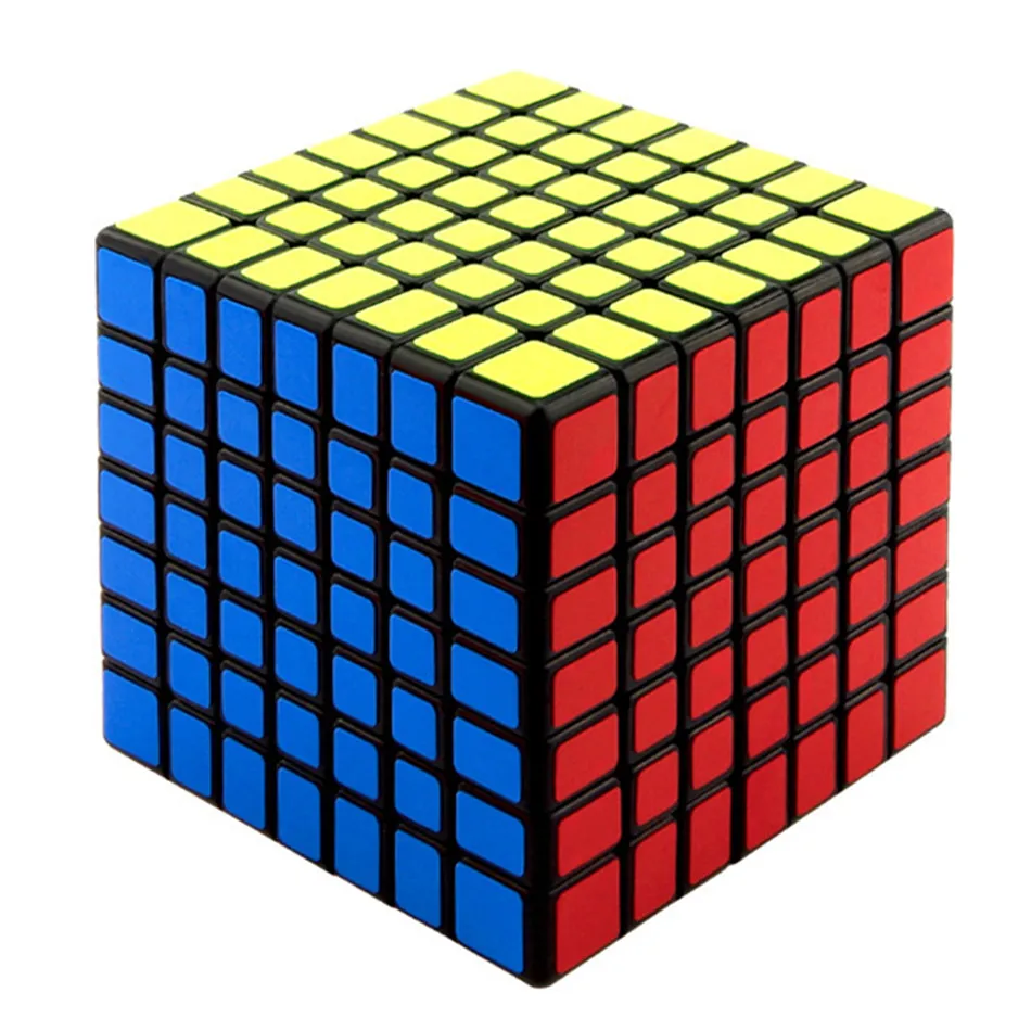 Meilong Speedcube Professional Black and Stickerle Moyu 8x8x8 7x7x7 6x6x6 Magic Cube MofangJiaoshi 4x4 5x5 Speed Puzzle Toy 12