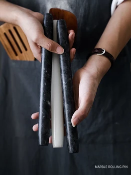 

Marble Rolling Pin Roller High Quality Pastry Home Kitchen Texture Utensils Baking Tool 2019 Hot Sale Roller for Baking E5