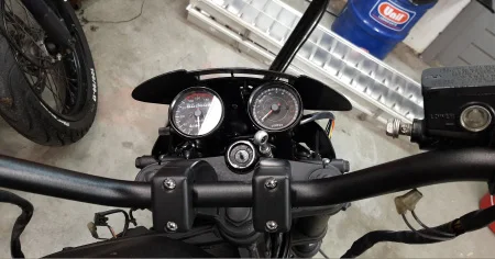 Мотоцикл одометр спидометр и тахометр с кронштейном для Yamaha SR XV RX Кафе Racer Suzuki Honda Kawasaki