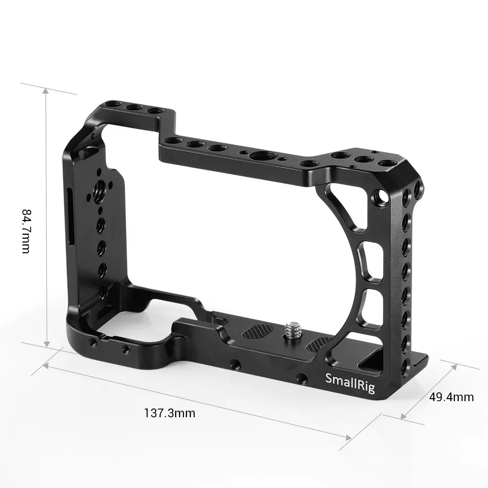 Набор для камеры SmallRig A6400 для камеры sony A6300/A6400/A6500 с деревянной ручкой 1/4 3/8 резьбовое отверстие для DIY вариантов