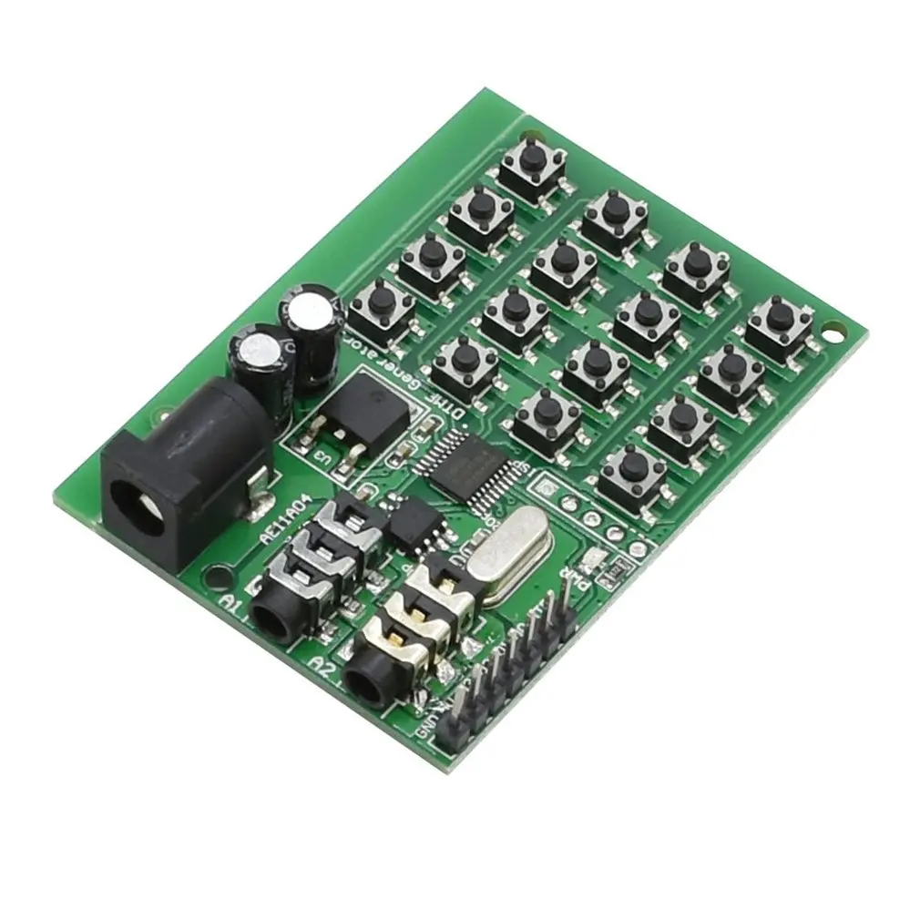 Кнопочный генератор DTMF модуль аудио передатчик датчик доска для Arduino Uno Pro мульти-кнопка аудио Плата управления