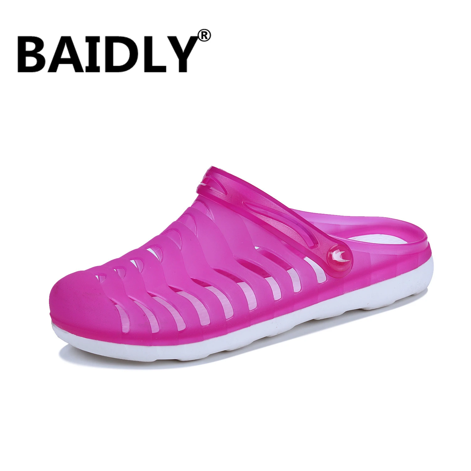 de playa de verano para mujer, chanclas de Punta transpirables, zuecos de jardín|water sandals|flip flopswomen sandals -