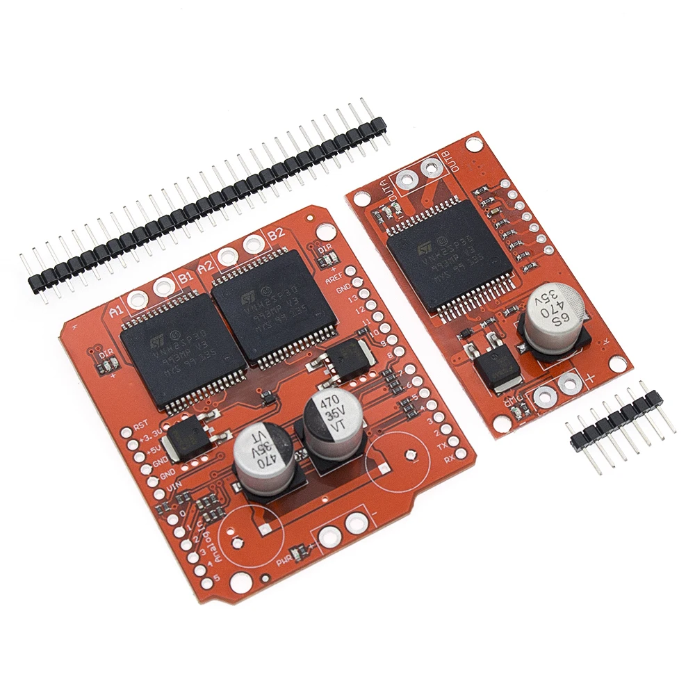Мини Драйвер шагового двигателя VNH2SP30 30 А Monster Moto Shield модуль 16 В|motor shield| |
