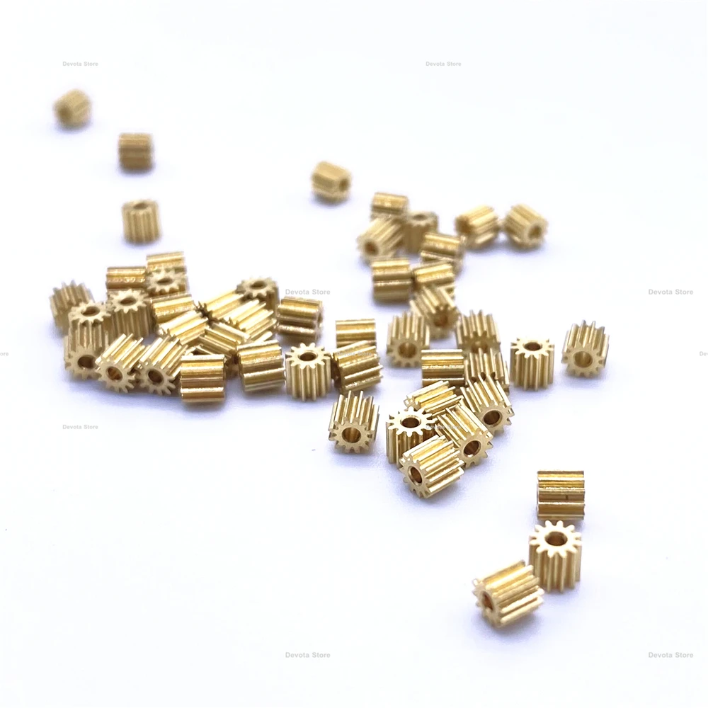 Details about   11 Sizes Brass Shaft Gears Metal Motor Teeth Copper Axis Gears Sets 1mm 2mm 