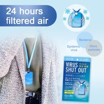 

Air Sterilization Card Virus Shut Out Sterilization card Air Sterilization Card Disinfection Sterilization Lanyard Protection