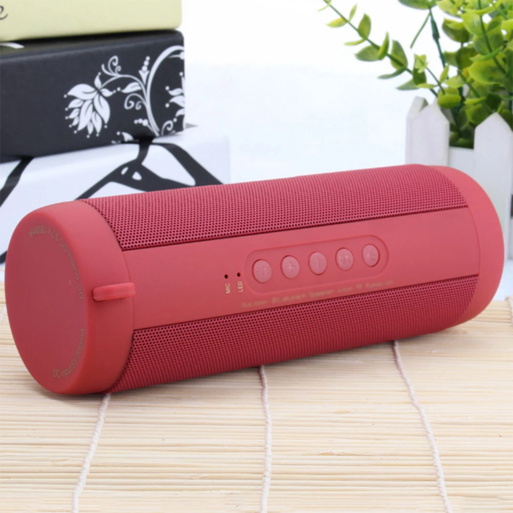 T2 динамик Bluetooth водонепроницаемы переносной динамик открытый мини Колонка коробка поддержка колонок tf карты FM стерео колонки Hi-Fi черный