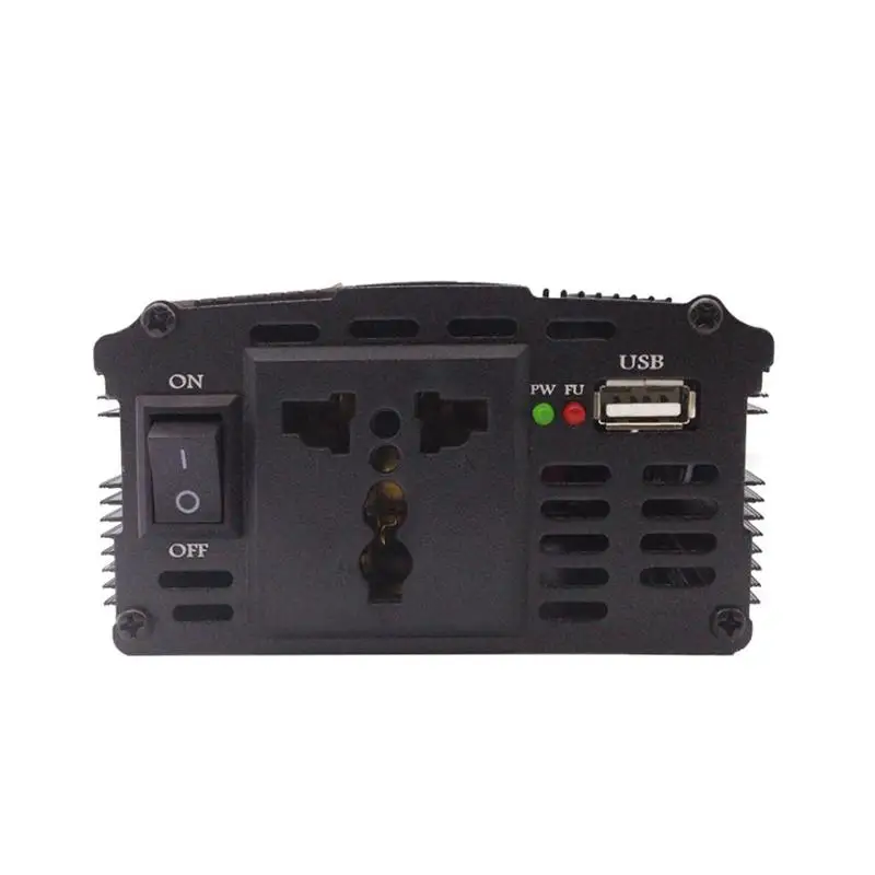 Солнечный инвертор 12 V/24VDC модифицированный синусоидальный преобразователь 500 W/1000 W H9P3