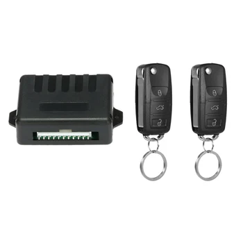 

Hot Universal Car Door Lock Keyless Entry System Remote Central Control Locking Kit with Trunk Release Button 2019