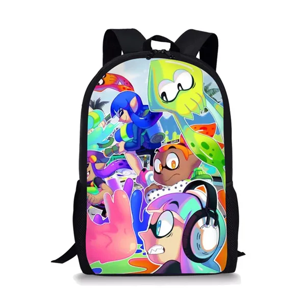 CDZHL826C Thikin школьные рюкзаки для девочек Горячая игра Splatoon школьный рюкзак детские школьные принадлежности для мальчиков детская сумка через плечо Mochila - Цвет: CDZHL826C