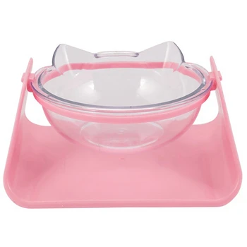 

Cat Bowl Food Water Bowl 15 Degree Adjustable Pet Feeder Bowl Dog Feeding Food Pet Dogs Dish Feeders Tableware