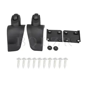 

BQLZR 2PCS 9.2x8x17cm 360 Degree Swivel Luggage Wheels W146# Rear Wheel