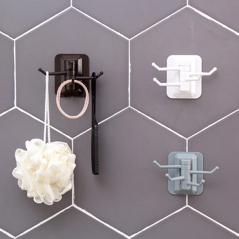 

Bathroom Tools Organizer Towel Holder Key Hooks Home Organization Hooks Clothes Hanging Rack Holder Hooks for Bags Towel