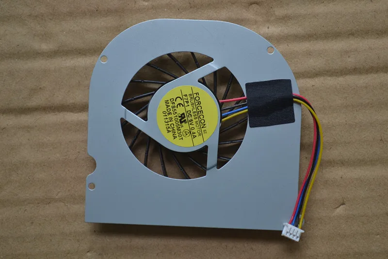 FORCECON DFS551005M30T ноутбук Процессор охлаждающий вентилятор для ASUS F80C F80S F80Q F80L F81S X82 F83 X88 X85S F83VF F83T X88V